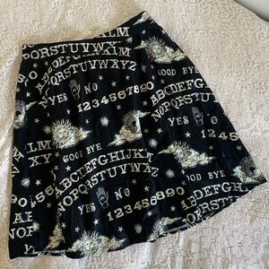 Folter ouija glow in the dark skirt